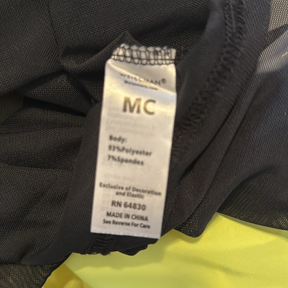 Revolution dancewear, hip-hop, dance outfit, neon yellow/green kids medium – C - Picture 6 of 10